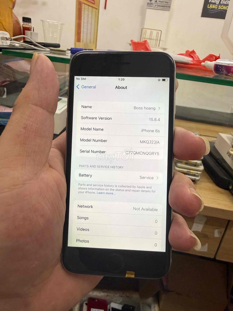 Apple iPhone 6S 16GB Bạc. Mua bán Điện thoại tại Quận Đống Đa Hà Nội được đăng bởi CHUNG Mobile hình 1