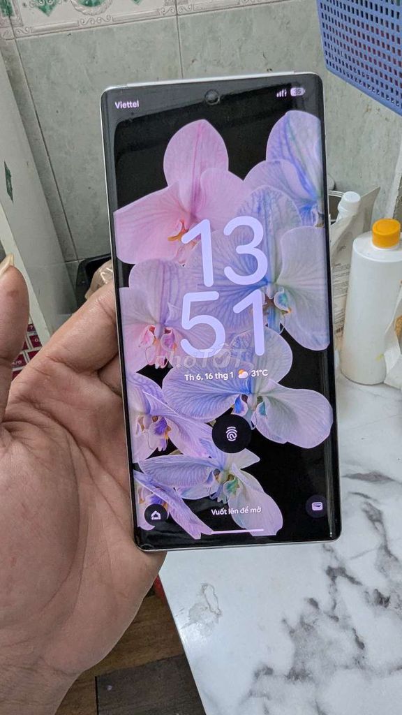 Google Pixel 6 Pro 128GB Trắng Đã sử dụng. Mua bán Điện thoại tại Quận Gò Vấp Tp Hồ Chí Minh được đăng bởi TN hình 1