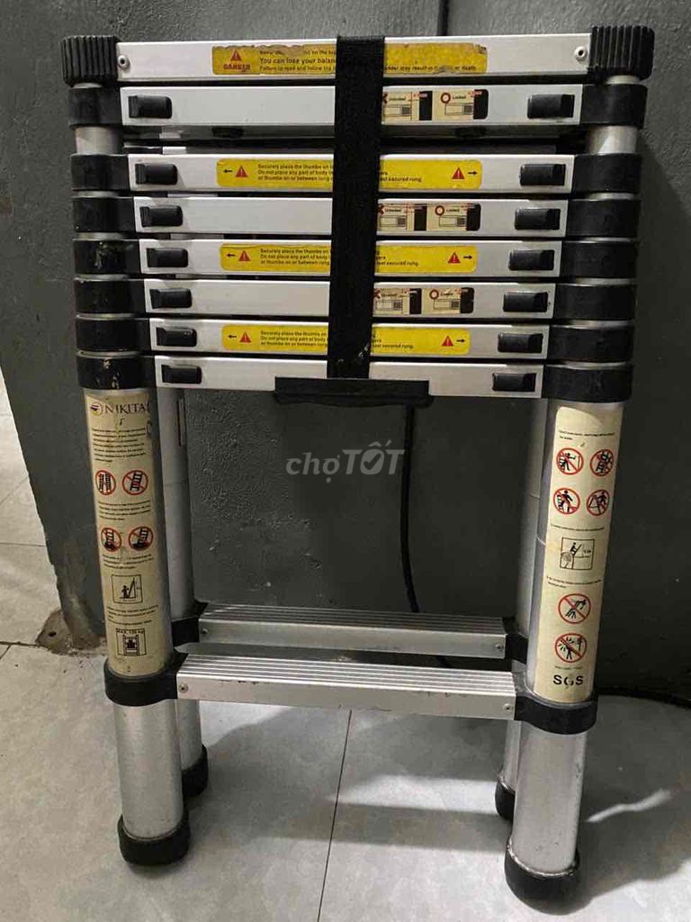 Thang rút Nikita Nhôm Bạc. Mua bán Đồ chuyên dụng, Giống nuôi trồng tại Huyện Bình Tân Vĩnh Long được đăng bởi Tùng hình 1