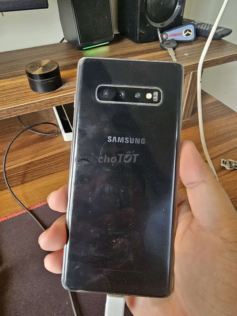 Samsung S10+ Đen. Mua bán Điện thoại tại Huyện Hòa Vang Đà Nẵng được đăng bởi Lão tôn hình 1