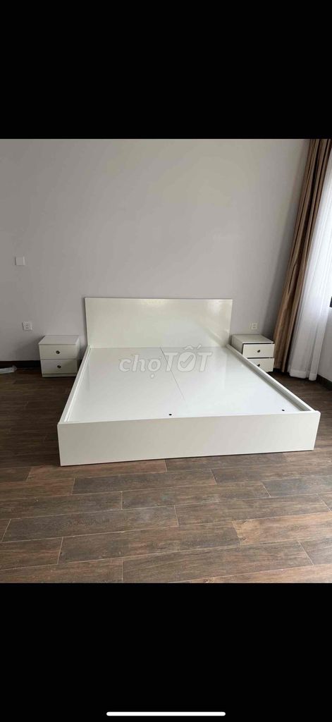 Giường gỗ CN 1M6 x 2M ( miễn phí vc lắp đặt)