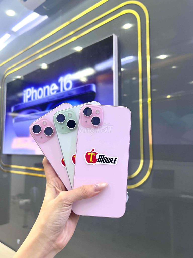 Apple iPhone 15 Plus Hồng Xanh lá. Mua bán Điện thoại tại Thành phố Qui Nhơn Bình Định được đăng bởi TMOBILE QUY NHƠN TRẢ GÓP BAO ĐẬU SINH VIÊN hình 1