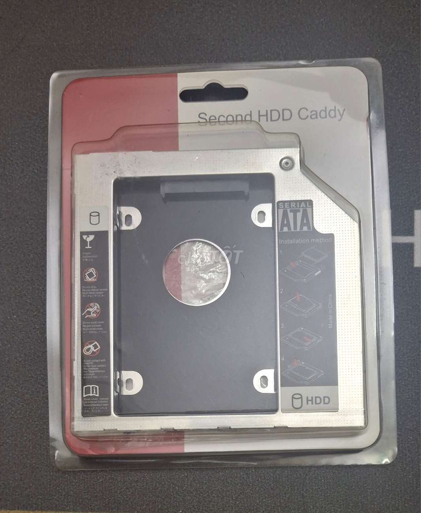 Caddy HDD Kim loại SATA Laptop và dvd laptop. Mua bán Linh kiện (RAM, Card...) tại Quận 5 Tp Hồ Chí Minh được đăng bởi Doanh hình 1