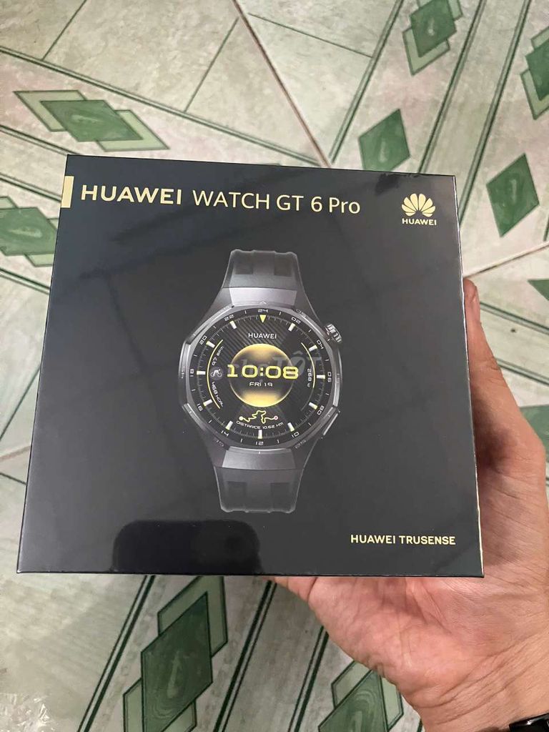 Huawei GT6 Pro Đen Newseal 100%. Mua bán Thiết bị đeo thông minh tại Quận Bình Thạnh Tp Hồ Chí Minh được đăng bởi Trọng Trí hình 1