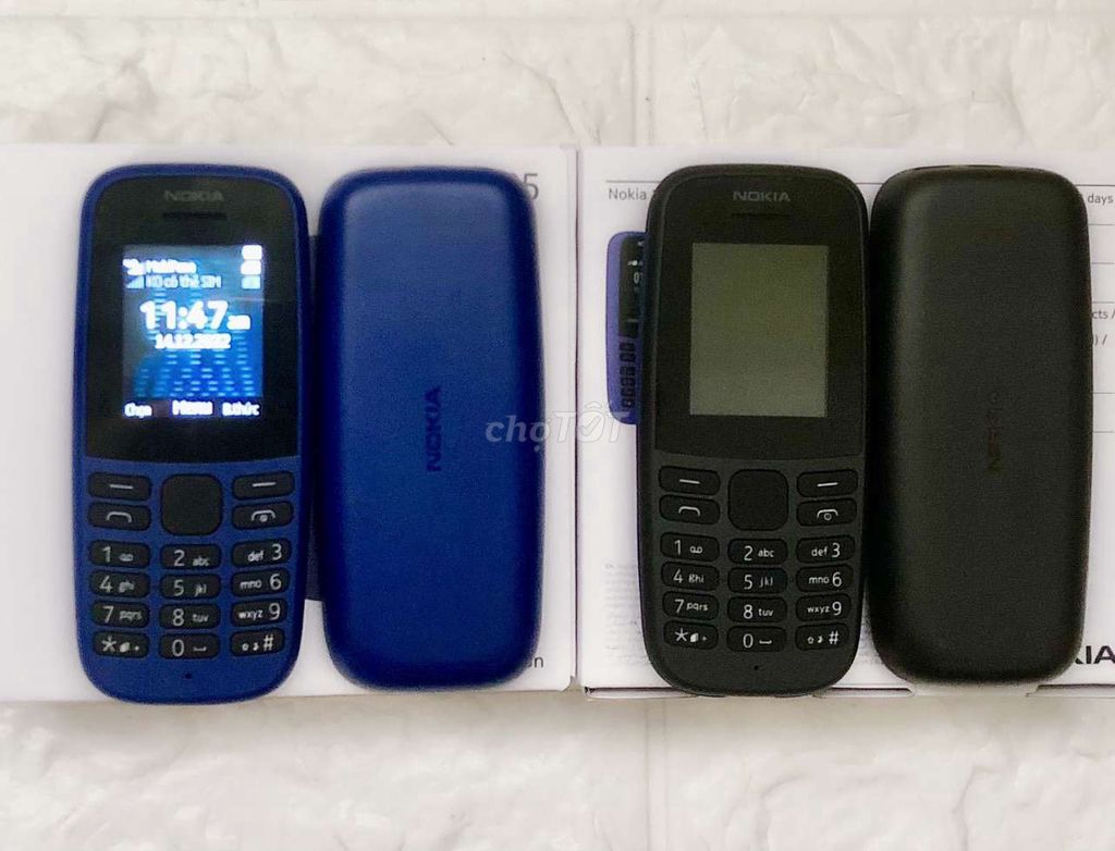 Nokia 105 4G pin lâu,loa to,2 sim,mới 100% fullbox