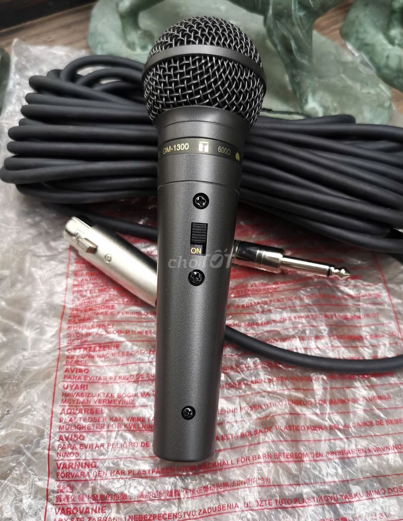 Micro TOA DM-1300 Đơn hướng Xám. Mua bán Tivi, Âm thanh tại Quận Hai Bà Trưng Hà Nội được đăng bởi Kapa2H208 hình 1
