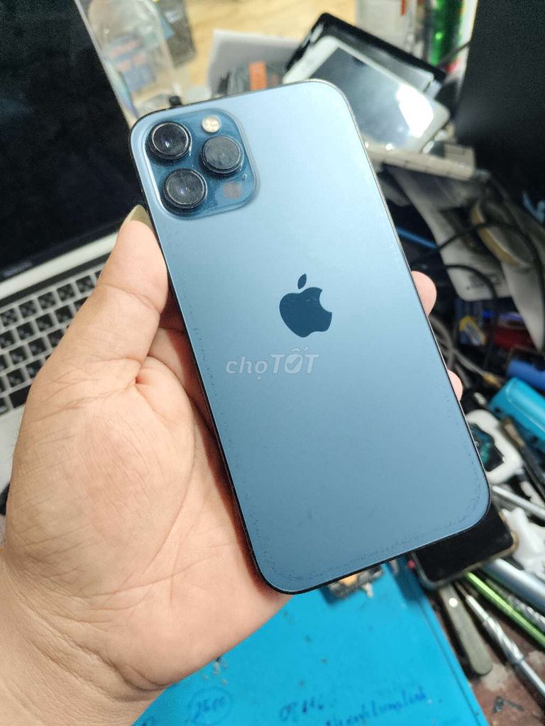 Apple iPhone 12 Pro Max 128GB Xanh. Mua bán Điện thoại tại Thành phố Biên Hòa Đồng Nai được đăng bởi Di động Tuấn Hồng Nam hình 1