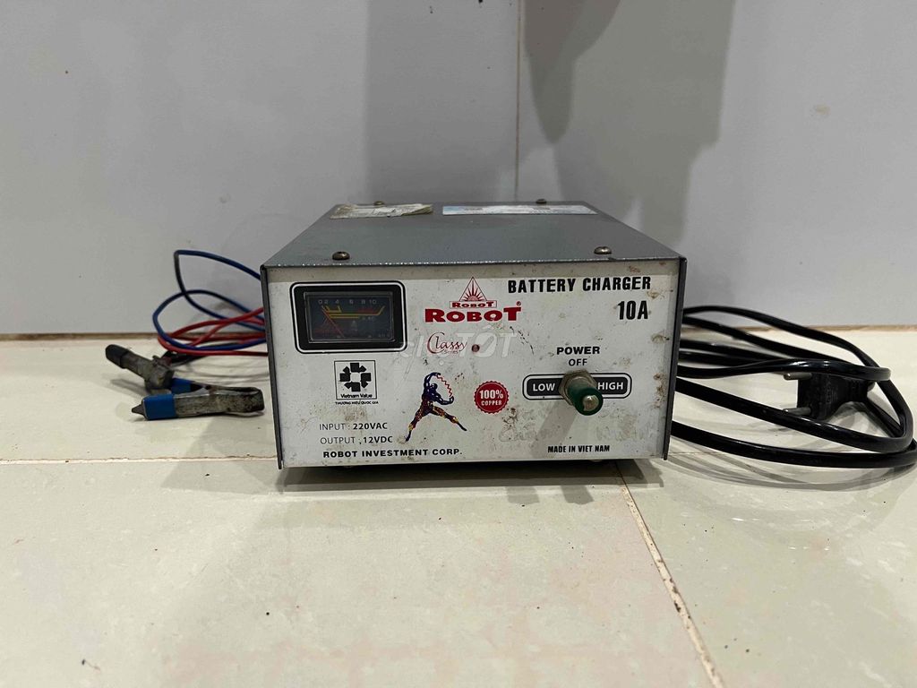 Bộ sạc ắc quy Robot Classy 20A. Mua bán Phụ kiện (Màn hình, Chuột...) tại Huyện Châu Đức Bà Rịa - Vũng Tàu được đăng bởi Mr Bob hình 1