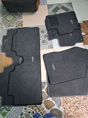 bộ Thảm lót sàn ô tô Toyota Vios Nỉ Xám