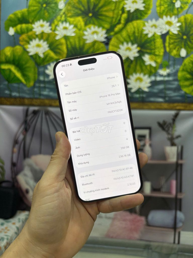 iPhone 16prm 256GB Vàng VN/A. Mua bán Điện thoại tại Quận Bắc Từ Liêm Hà Nội được đăng bởi Cửa hàng Bính Táo hình 1