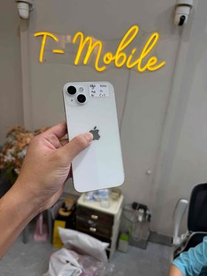 14 Plus 128Gb Quốc Tế zin all trắng đẹp mực bé