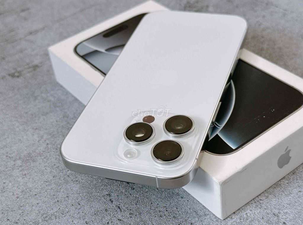 Apple iPhone 16 Pro Trắng Đã sử dụng. Mua bán Điện thoại tại Quận Phú Nhuận Tp Hồ Chí Minh được đăng bởi Kim Thanh  hình 1