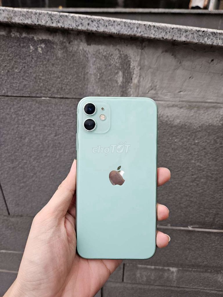 Apple iPhone 11 64GB Xanh lá. Mua bán Điện thoại tại Quận Bình Thạnh Tp Hồ Chí Minh được đăng bởi Trương Doanh hình 1