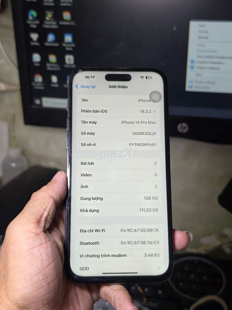 iPhone 14 Pro Max 128GB phông pạt lướt web . Mua bán Điện thoại tại Quận 8 Tp Hồ Chí Minh được đăng bởi Thiên Hòa mobile  hình 1