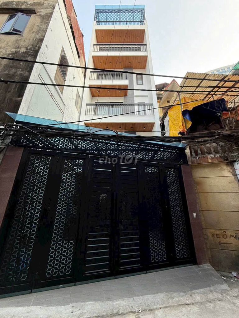 Nhà Ngọc Lâm, 7 tầng thang máy, ô tô vào nhà, 18.5 tỷ