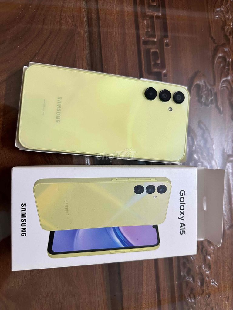 Samsung Galaxy A15 Vàng. Mua bán Điện thoại tại Huyện Khoái Châu Hưng Yên được đăng bởi bảo bùi hình 1