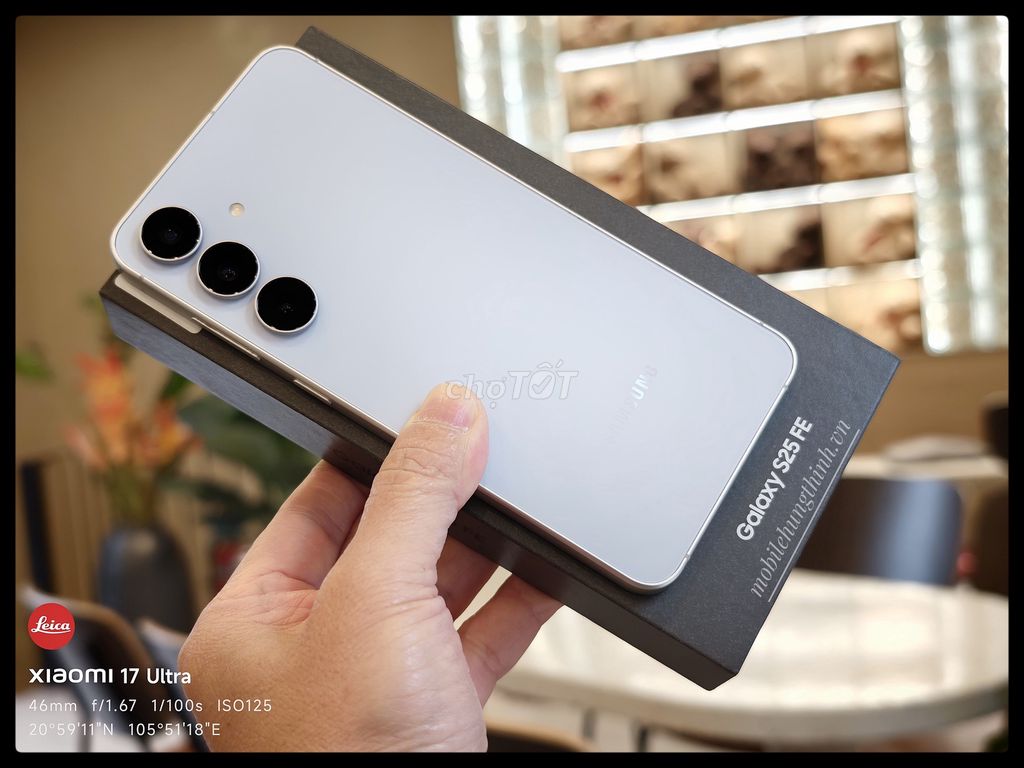 Samsung S25FE 512GB Xanh nhạt chính hãng full box. Mua bán Điện thoại tại Quận Hoàng Mai Hà Nội được đăng bởi mobilehungthinh hình 1