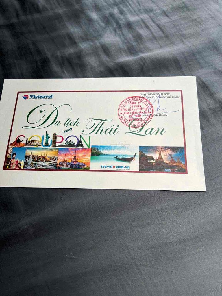 voucher Thái Lan của Vietravel