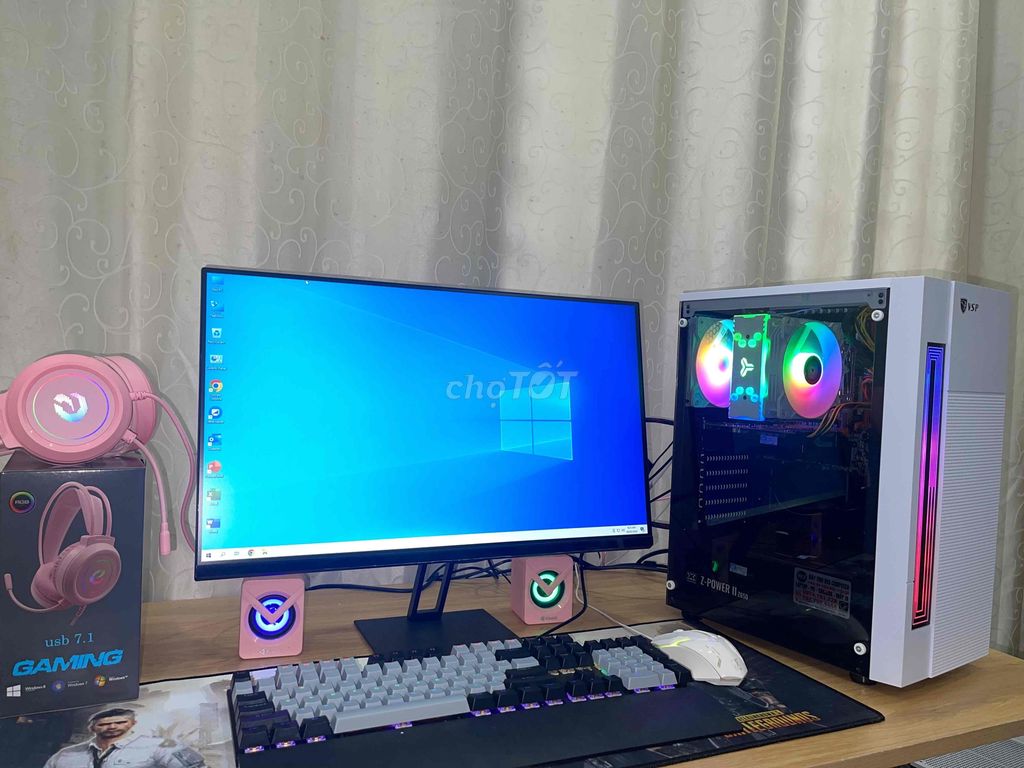 Bán Bộ Máy Tính PC i5,Game,Làm Việc,Màn 24 XiaoMi
