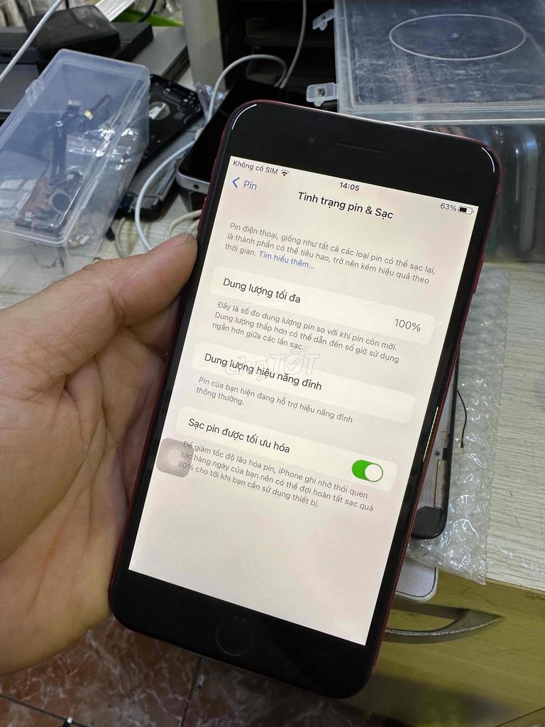 Apple iPhone 8 Plus 64GB Đỏ Đã dùng. Mua bán Điện thoại tại Thành phố Long Xuyên An Giang được đăng bởi TL Mobile hình 1