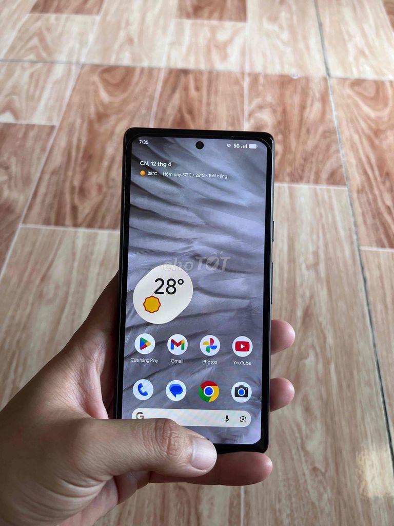 Google Pixel 7a Đen Đã sử dụng. Mua bán Điện thoại tại Thị xã Bến Cát Bình Dương được đăng bởi Duyên Tiền hình 1