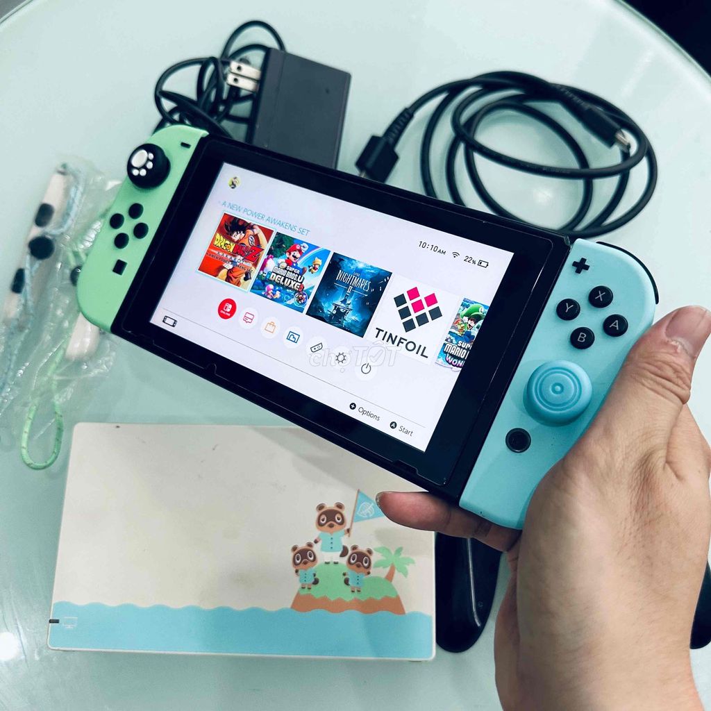 Nintendo Switch V2 Mod Animal Crosing 99%. Mua bán Thiết bị chơi game tại Quận 8 Tp Hồ Chí Minh được đăng bởi school stone hình 1