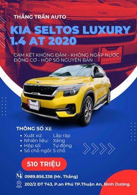 Kia Seltos 1.4 Luxury 2020