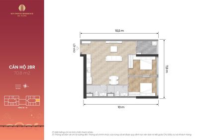 CĂN GÓC 2PN GIÁ CHỈ 3.750 TỶ - DT 68M2 – THANH TOÁN NHÀN TRÃI 30THÁNG