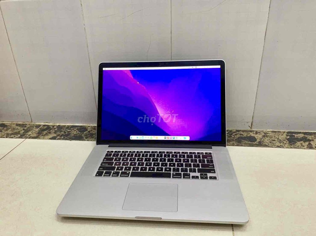 Apple MacBook Pro Retina 15 inch 2015 Bạc. Mua bán Laptop tại Quận Bình Thạnh Tp Hồ Chí Minh được đăng bởi NGUYEN THI NGOC BINH  hình 1