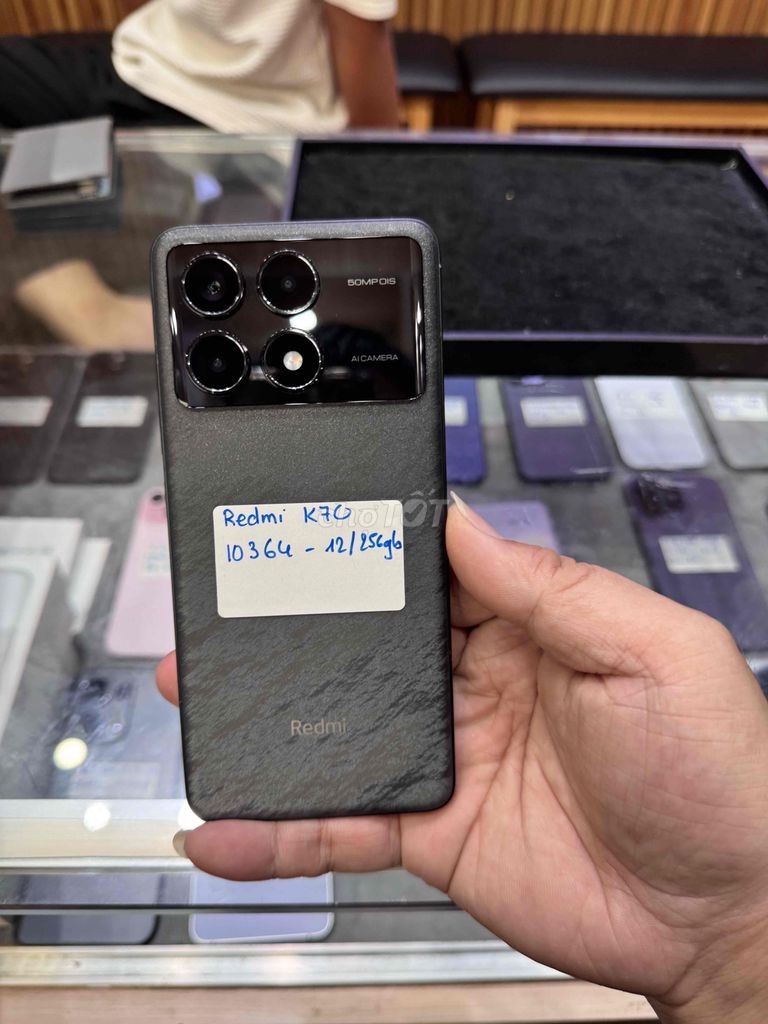 Xiaomi Redmi K70 256GB Đen Đã sử dụng. Mua bán Điện thoại tại Quận 10 Tp Hồ Chí Minh được đăng bởi Phi Đăng Sơn Store hình 1