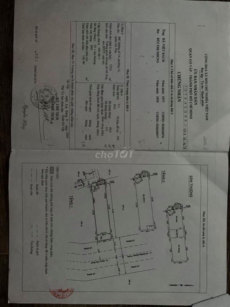 0932797079 - Nhà mặt tiền đường số 19, P12 GV