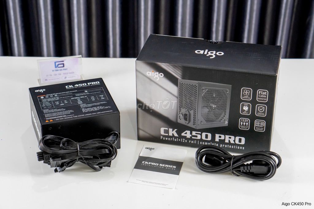Nguồn PC AIGO 350W / 450W / 500W / 550W / 650W CST. Mua bán Linh kiện (RAM, Card...) tại Quận 6 Tp Hồ Chí Minh được đăng bởi Vi Tính Quận 6 hình 3