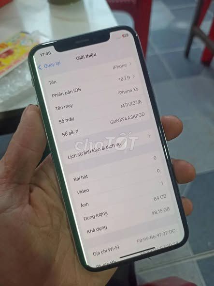 Apple iPhone Xs 64GB Trắng. Mua bán Điện thoại tại Quận 1 Tp Hồ Chí Minh được đăng bởi Hội Đồ Điện Tử hình 1