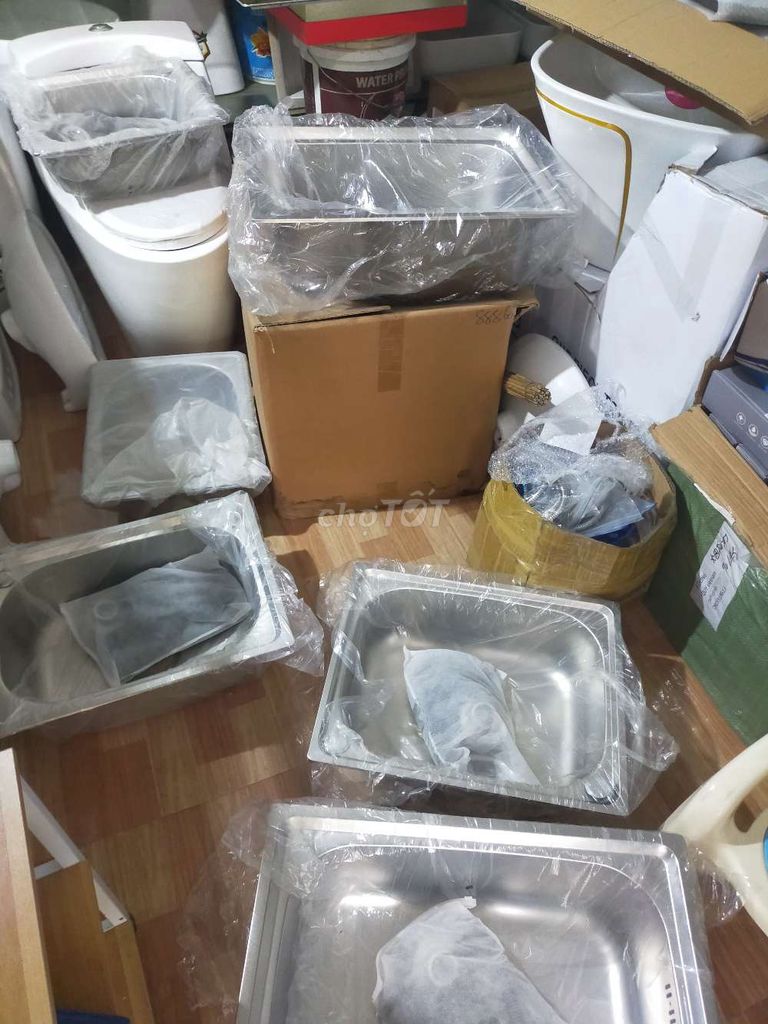 Thanh lý gấp lô chậu rửa bát đĩa inox. Mua bán Thiết bị vệ sinh, nhà tắm tại Quận Hoàn Kiếm Hà Nội được đăng bởi Trương văn hùng hình 1