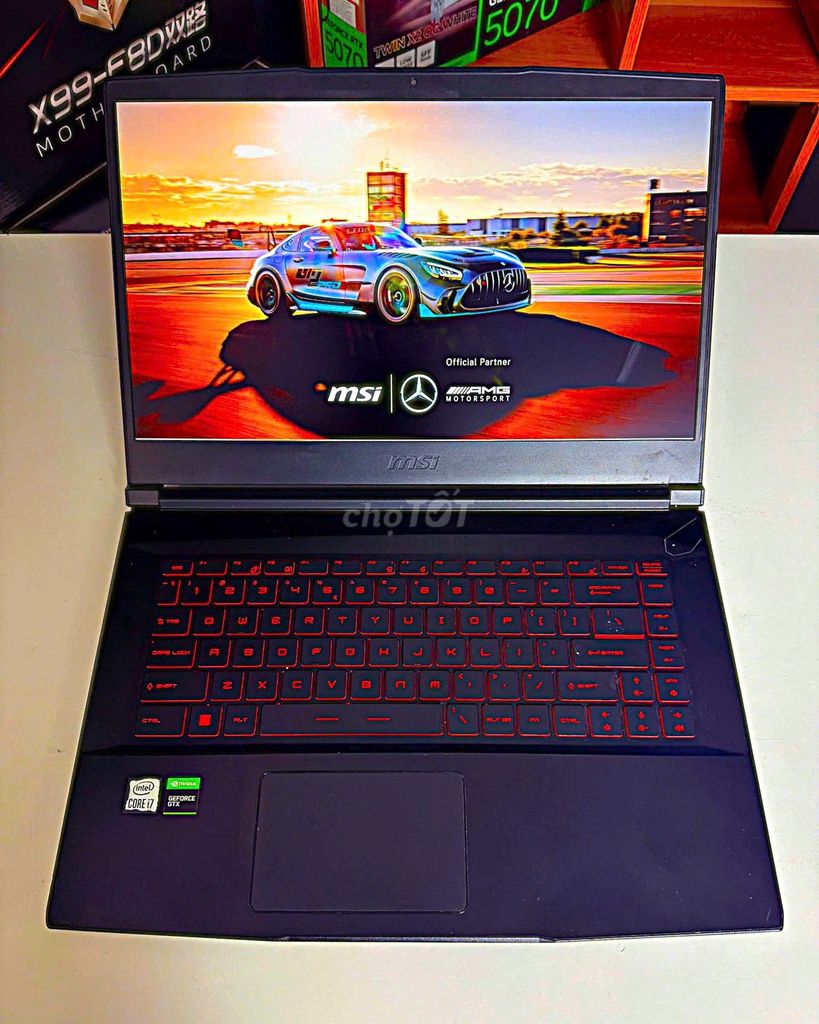 MSI GF63 i7-10750H/8G/512G/GTX 1650. Mua bán Laptop tại Quận Hải Châu Đà Nẵng được đăng bởi TTCenter 484 NÚI THÀNH hình 1