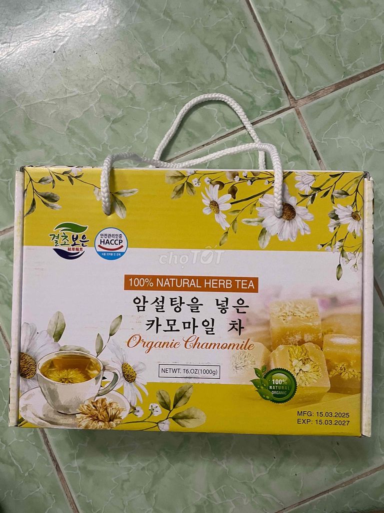 Trà hoa cúc Organic Chamomile. Mua bán Đồ ăn, thực phẩm và các loại khác tại Quận Tân Phú Tp Hồ Chí Minh được đăng bởi Tên chưa cung cấp hình 1
