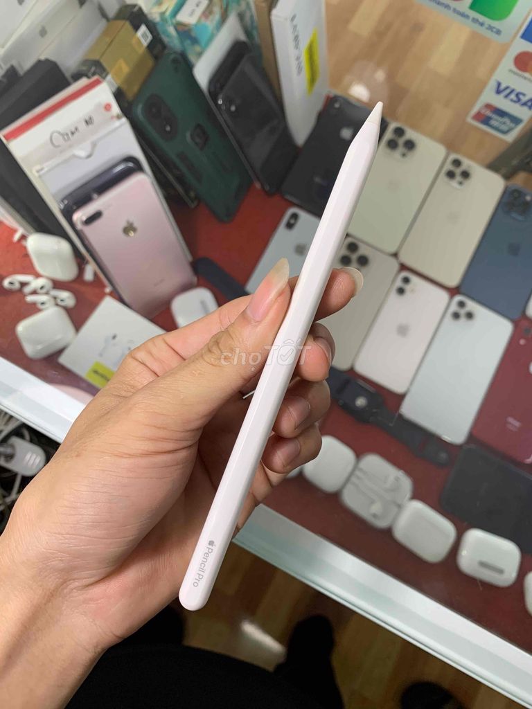 Apple Pencil Pro Trắng. Mua bán Phụ kiện (Màn hình, Chuột...) tại Quận Bình Thạnh Tp Hồ Chí Minh được đăng bởi Khải bán điện thoại hình 1
