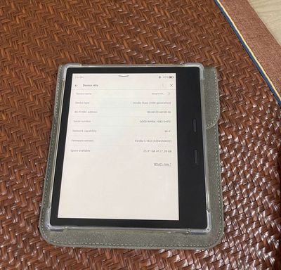 Bán Kindle Oasis 3 32GB. Mua bán Máy tính bảng tại Quận Bắc Từ Liêm Hà Nội được đăng bởi Sỹ