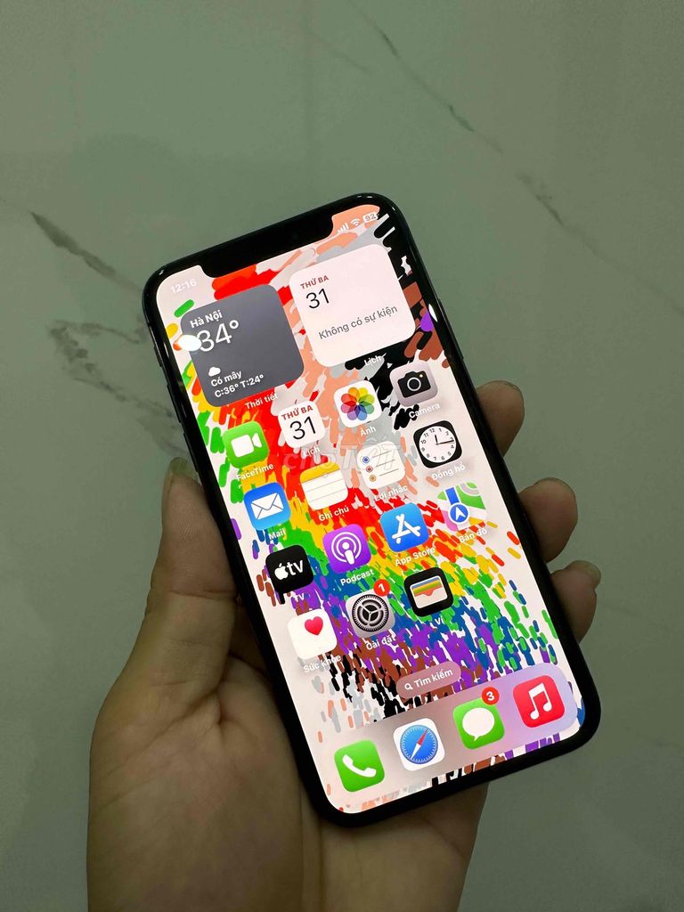 Apple iPhone XS 64gb Đen Đã dùng. Mua bán Điện thoại tại Quận 6 Tp Hồ Chí Minh được đăng bởi Thiên Long hình 1