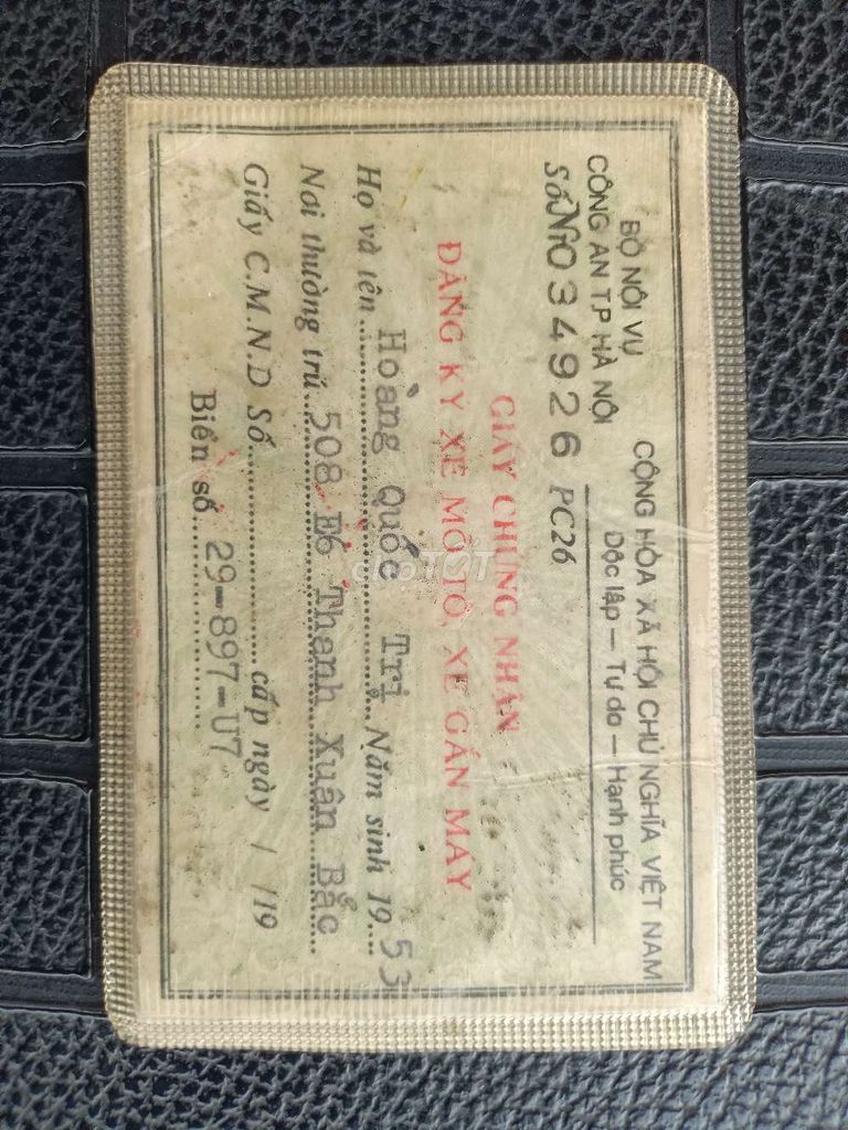 Bán hoặc trao đổi xe Honda Astrea 100 biển Hà Nội. Mua bán Xe máy tại Thành phố Tây Ninh Tây Ninh được đăng bởi Hạnh phúc bên em  hình 7