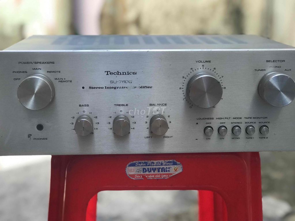 AMPLY Technics SU-7600 Ngoại Hình Mới. Bao Zin. Mua bán Tivi, Âm thanh tại Quận 10 Tp Hồ Chí Minh được đăng bởi Quốc Hải Bao No hình 1