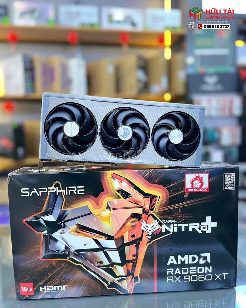 VGA RX9060xt mới vừa ra mắt hiệu năng hơn cả 5060. Mua bán Linh kiện (RAM, Card...) tại Thành phố Vĩnh Long Vĩnh Long được đăng bởi Hữu Tài Computer hình 5