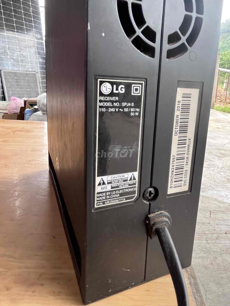 Loa không dây LG SPJ4-S lỗi.. Mua bán Tivi, Âm thanh tại Huyện Bác Ái Ninh Thuận được đăng bởi HardOff Recycle hình 1
