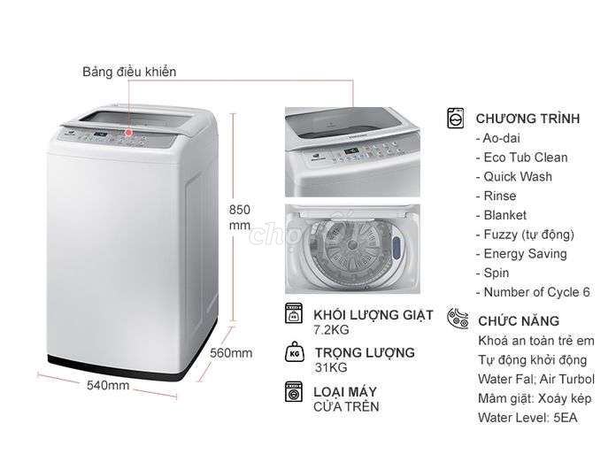 0387008707 - Bán máy giặt samsung còn bảo hành 1 năm