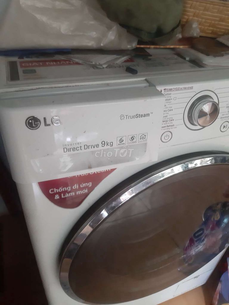 Máy giặt LG FC1409S2W 9kg cửa trước Trắng. Mua bán Máy giặt tại Huyện Phú Riềng Bình Phước được đăng bởi Van Nguyen hình 1
