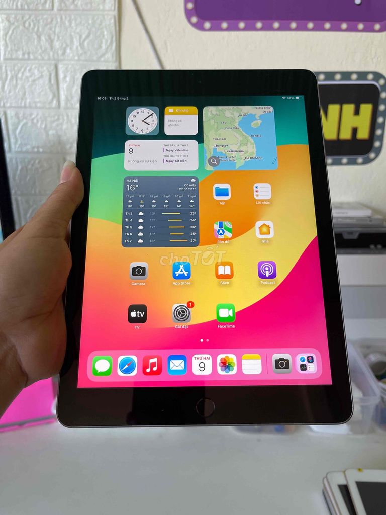 ipad  Gen 6  32gb wifi máy đẹp full chức năng. Mua bán Máy tính bảng tại Thành phố Buôn Ma Thuột Đắk Lắk được đăng bởi táo zin BMT hình 1