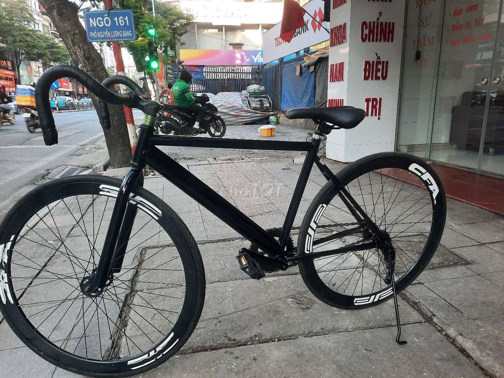 Xe đap FIXED GEAR ĐẸP 98% bh 3 tháng. Mua bán Xe đạp tại Quận Thanh Xuân Hà Nội được đăng bởi Luuducthang hình 4