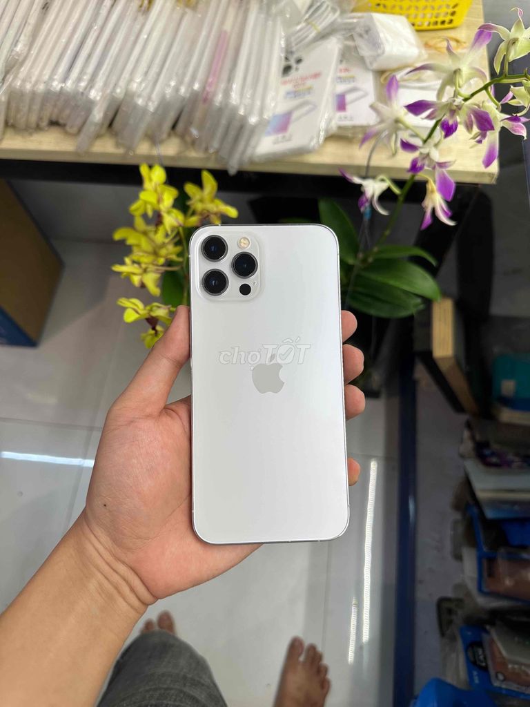 📱 iPhone 12 ProMax 512 GB Silver.