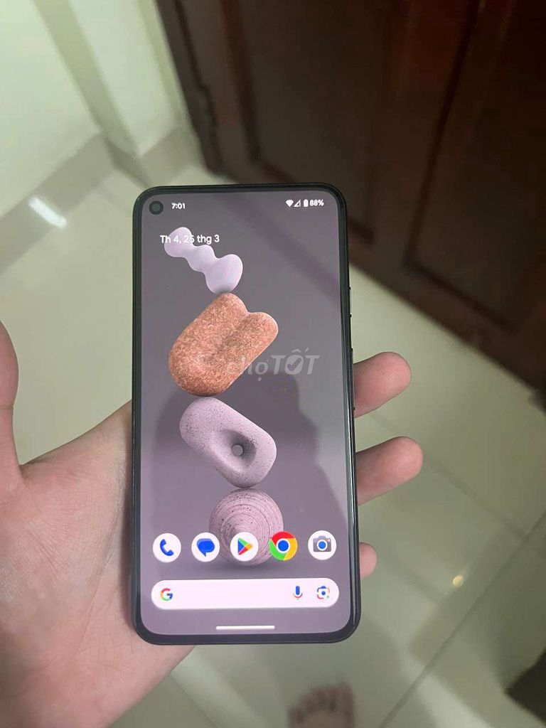 Google Pixel 5 Đen Đã sử dụng. Mua bán Điện thoại tại Quận Bình Tân Tp Hồ Chí Minh được đăng bởi Đạt Chu hình 1