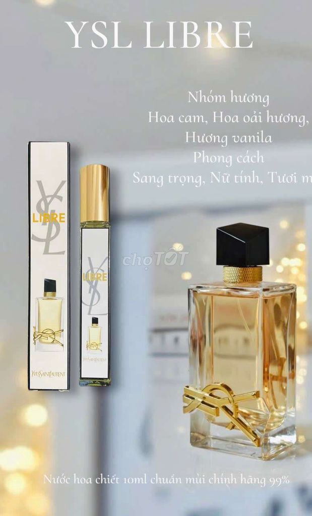 MÙI NỮ -10 ML CHUẨN MÙI HÃNG 99%